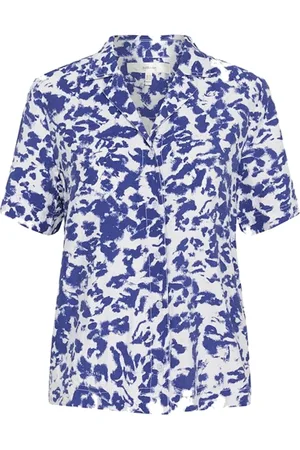 INWEAR Dames, Blouses & Shirts, Blauw, Maat: L