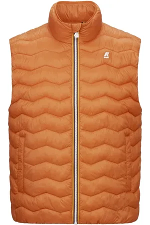 K-Way Heren, Jassen, Oranje, Maat: L Nylon