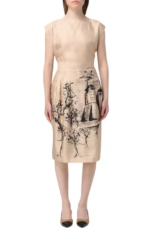 Alberta Ferretti Dames, Jurken, , Maat: S Zijde