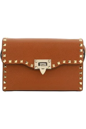 VALENTINO GARAVANI Dames, Tassen, Bruin, Maat: ONE Size Leer