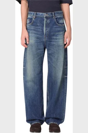 Saint Laurent Heren, Jeans, Blauw, Maat: W30 Denim