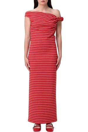Msgm Dames, Jurken, Rood, Maat: 2XS