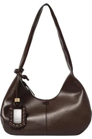 Ganni Dames, Tassen, Bruin, Maat: ONE Size
