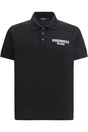 Dsquared2 Heren, Tops, Zwart, Maat: XL Katoen