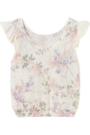 Twin-Set Dames, Tops, , Maat: M Katoen