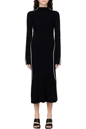 Sportmax Dames, Jurken, Zwart, Maat: S Viscose