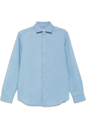 Aspesi Heren, Overhemden, Blauw, Maat: XL