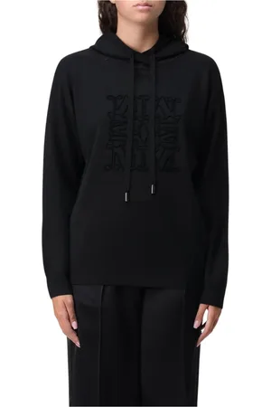 Max Mara Dames, Sweatshirts & Hoodies, Zwart, Maat: S Kasjmier