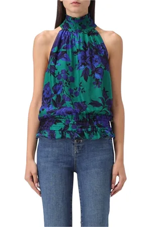 Liu Jo Dames, Tops, Veelkleurig, Maat: 2XS Zijde