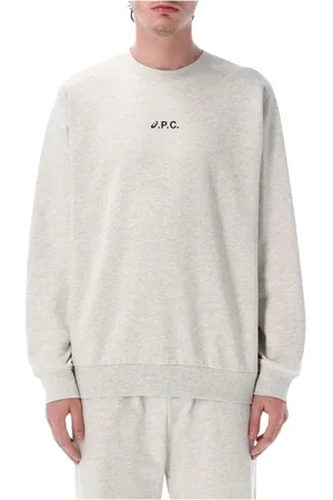 A.P.C. Heren, Sweatshirts & Hoodies, Grijs, Maat: XL