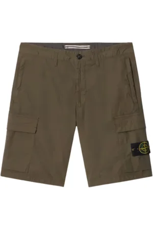 Stone Island Heren, Korte broeken, Groen, Maat: W36 Katoen