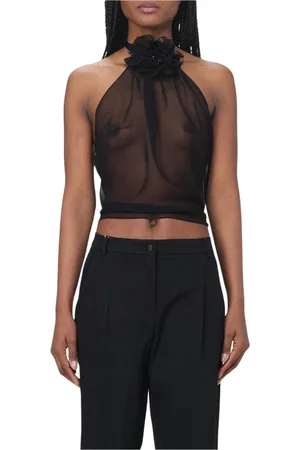 Dolce & Gabbana Dames, Tops, Zwart, Maat: S