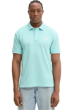 Calvin Klein Heren, Tops, Blauw, Maat: S Katoen