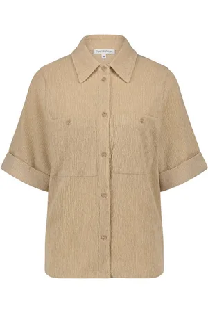 Tramontana Dames, Blouses & Shirts, Bruin, Maat: 3XL
