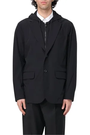 Armani Exchange Heren, Jassen, Zwart, Maat: S Leer
