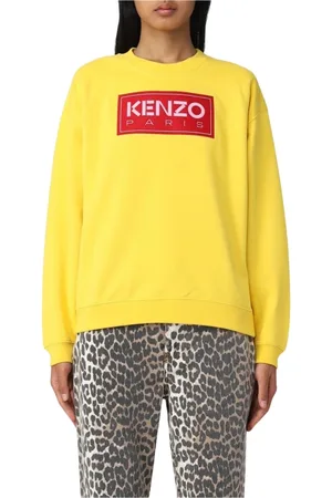 Kenzo Dames, Sweatshirts & Hoodies, Geel, Maat: L