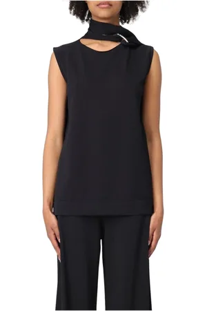 LIVIANA CONTI Dames, Tops, Zwart, Maat: XL