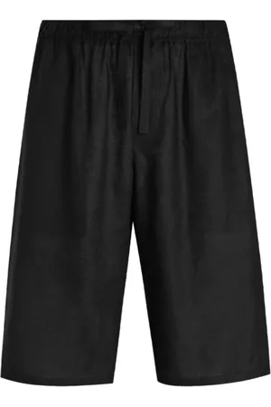 Dolce & Gabbana Heren, Korte broeken, Zwart, Maat: M Linnen