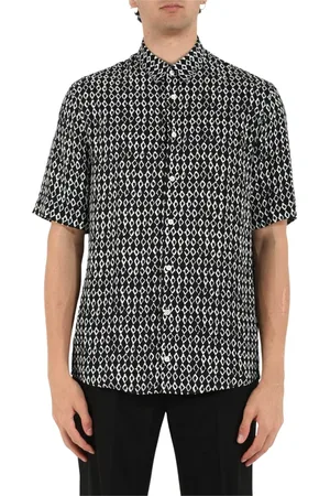 Patrizia Pepe Heren, Overhemden, Zwart, Maat: 2XL Viscose