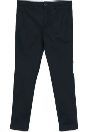 Incotex Heren, Broeken, Blauw, Maat: 2XL Zijde