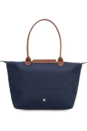 Longchamp Dames, Tassen, Blauw, Maat: ONE Size Nylon