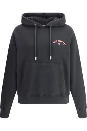 OFF-WHITE Heren, Sweatshirts & Hoodies, Zwart, Maat: S Katoen
