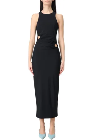 Patrizia Pepe Dames, Jurken, Zwart, Maat: XS