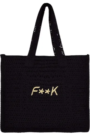 F**K Dames, Tassen, Zwart, Maat: ONE Size Poliester
