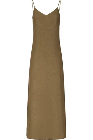 Max Mara Dames, Jurken, Groen, Maat: S Katoen