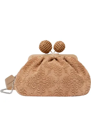 Max Mara Dames, Tassen, Bruin, Maat: ONE Size Katoen