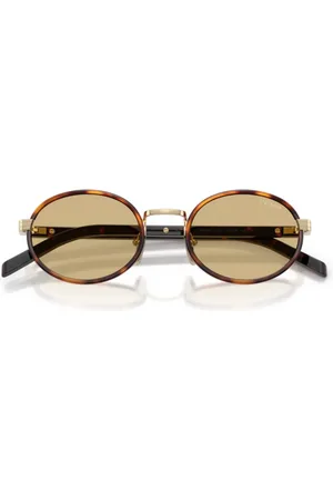 Prada Dames, Accessoires, Bruin, Maat: 52 MM