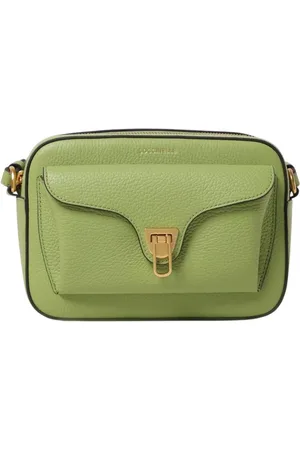 Coccinelle Dames, Tassen, Groen, Maat: ONE Size Leer