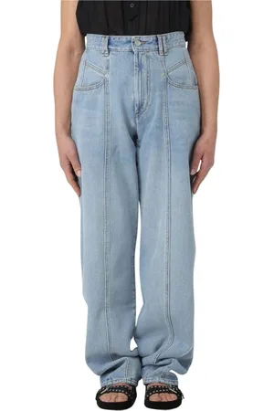 Isabel Marant Dames, Jeans, Blauw, Maat: XS Katoen