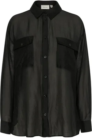 Gestuz Dames, Blouses & Shirts, Zwart, Maat: XS