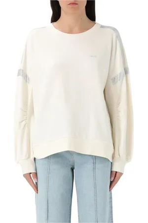 Liu Jo Dames, Sweatshirts & Hoodies, Wit, Maat: L