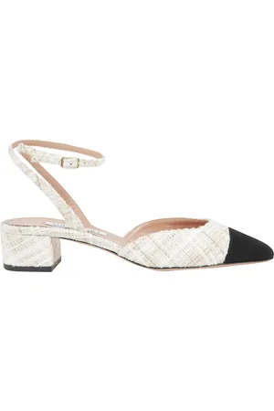 Aquazzura Dames, Schoenen, , Maat: 39 EU Tweed