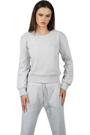 Patrizia Pepe Dames, Sweatshirts & Hoodies, Grijs, Maat: M