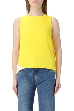 Msgm Dames, Tops, Geel, Maat: S
