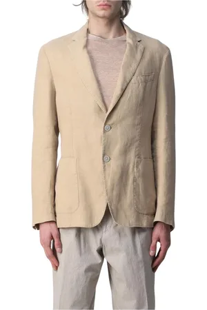 HUGO BOSS Heren, Jassen, , Maat: 3XL Linnen