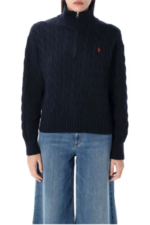 Ralph Lauren Dames, Truien, Blauw, Maat: S Katoen