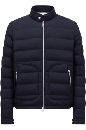 Moncler Heren, Jassen, Blauw, Maat: 3XL Kasjmier