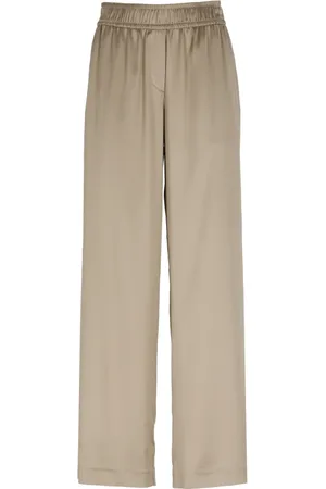 Brunello Cucinelli Dames, Broeken, , Maat: S Zijde