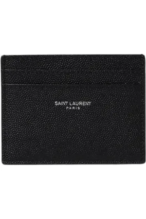 Saint Laurent Heren, Accessoires, Zwart, Maat: ONE Size Leer