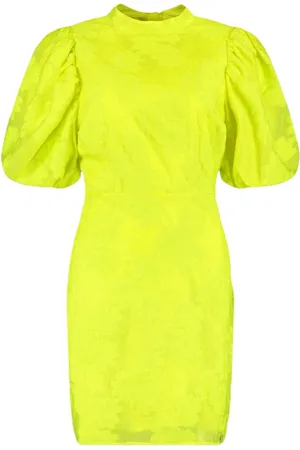 Harper & Yve Dames, Jurken, Groen, Maat: L Nylon