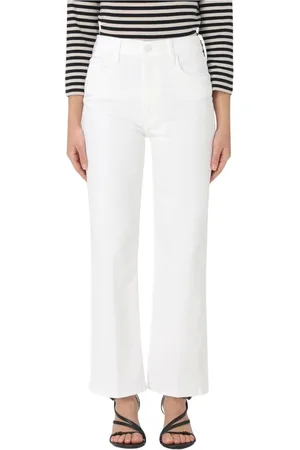 Mother Dames, Jeans, Wit, Maat: W30