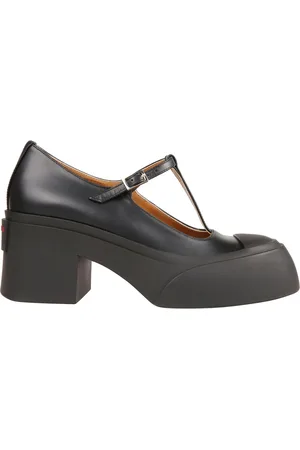 Marni Dames, Schoenen, Zwart, Maat: 41 EU Leer