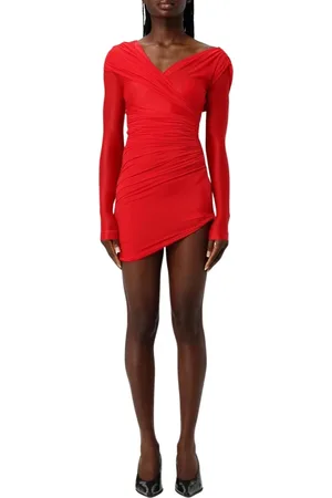 Balenciaga Dames, Jurken, Rood, Maat: S Viscose