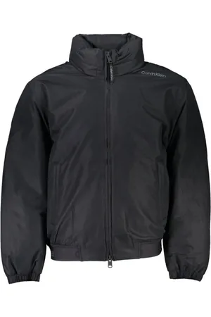 Calvin Klein Heren, Jassen, Zwart, Maat: S Poliester