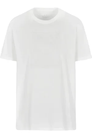 Armani Exchange Heren, Tops, Wit, Maat: L Katoen
