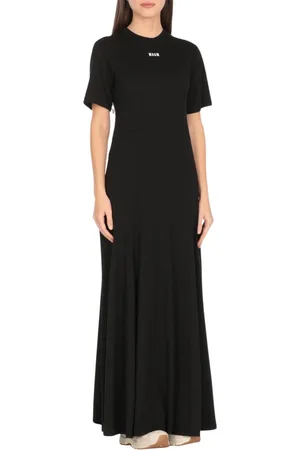 Msgm Dames, Jurken, Zwart, Maat: XS